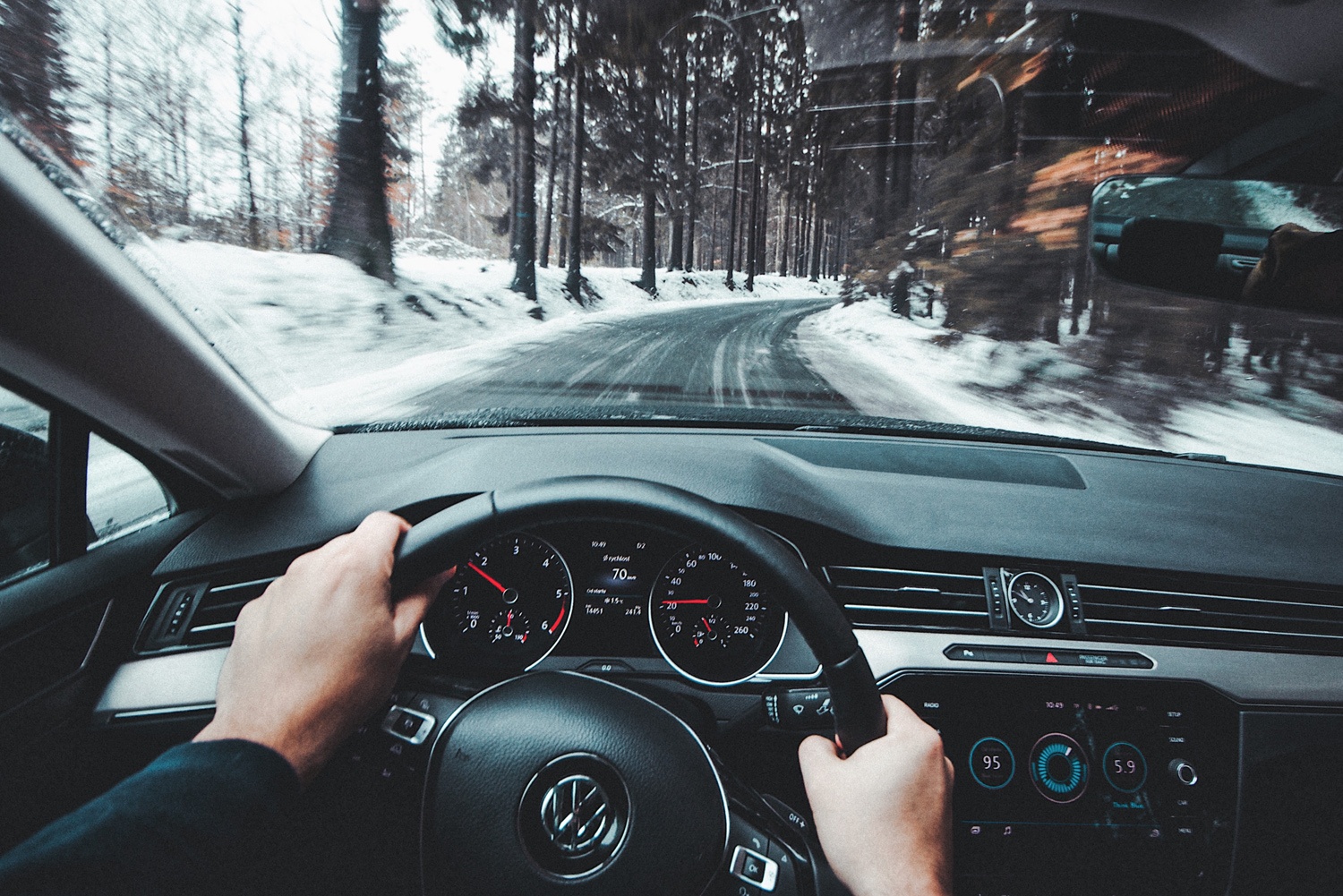 It's good to know car insurance coverage types when driving on icy roads